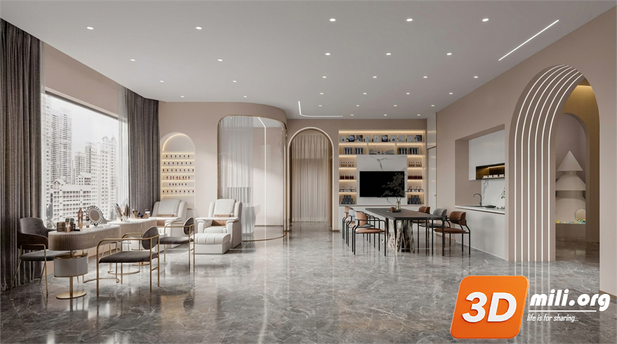 Beauty Salon Skp Files